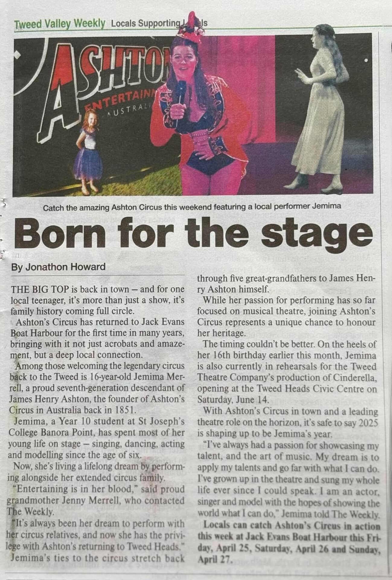 Jemima tweed valley weekly