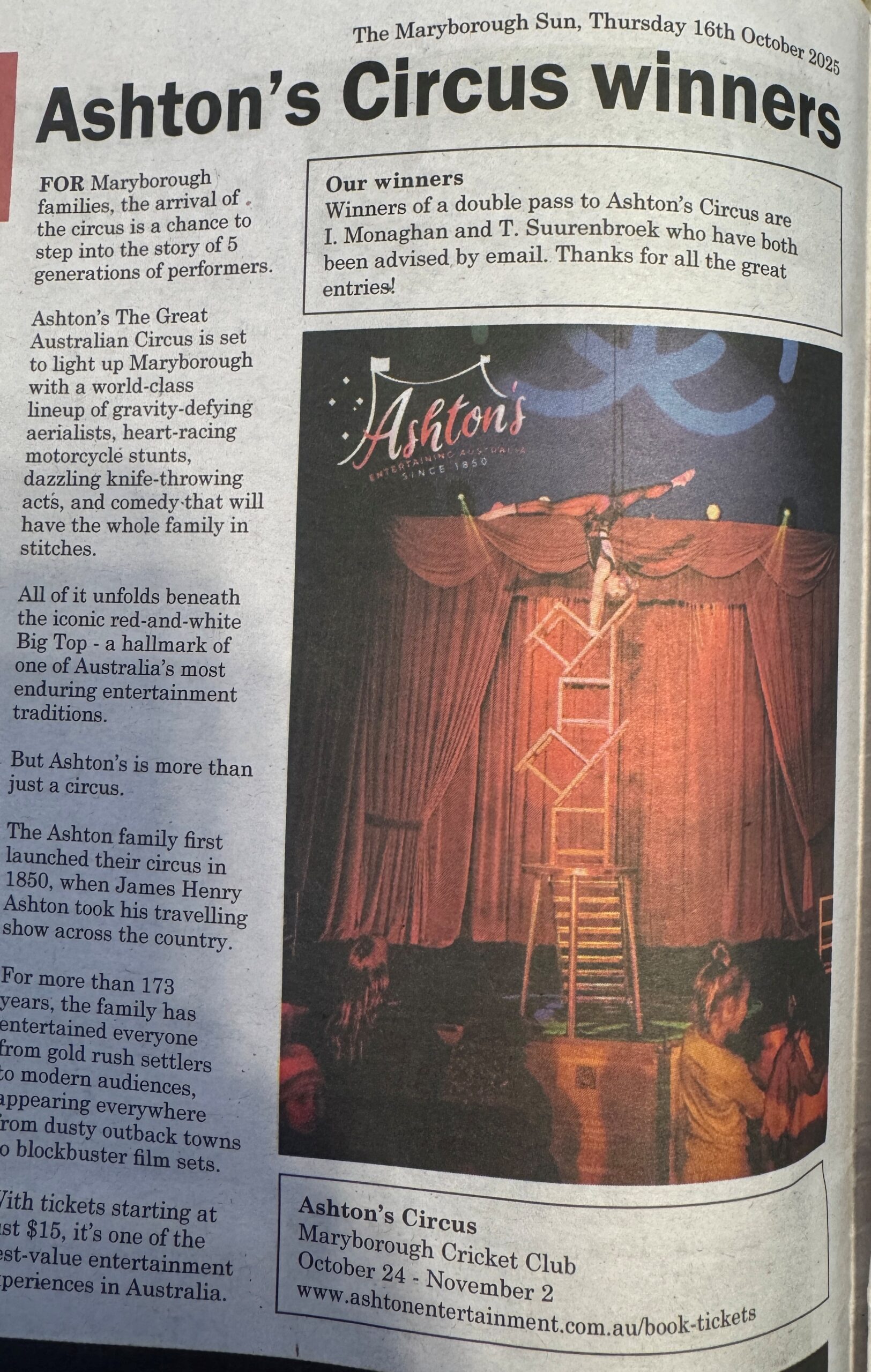 Maryborough paper