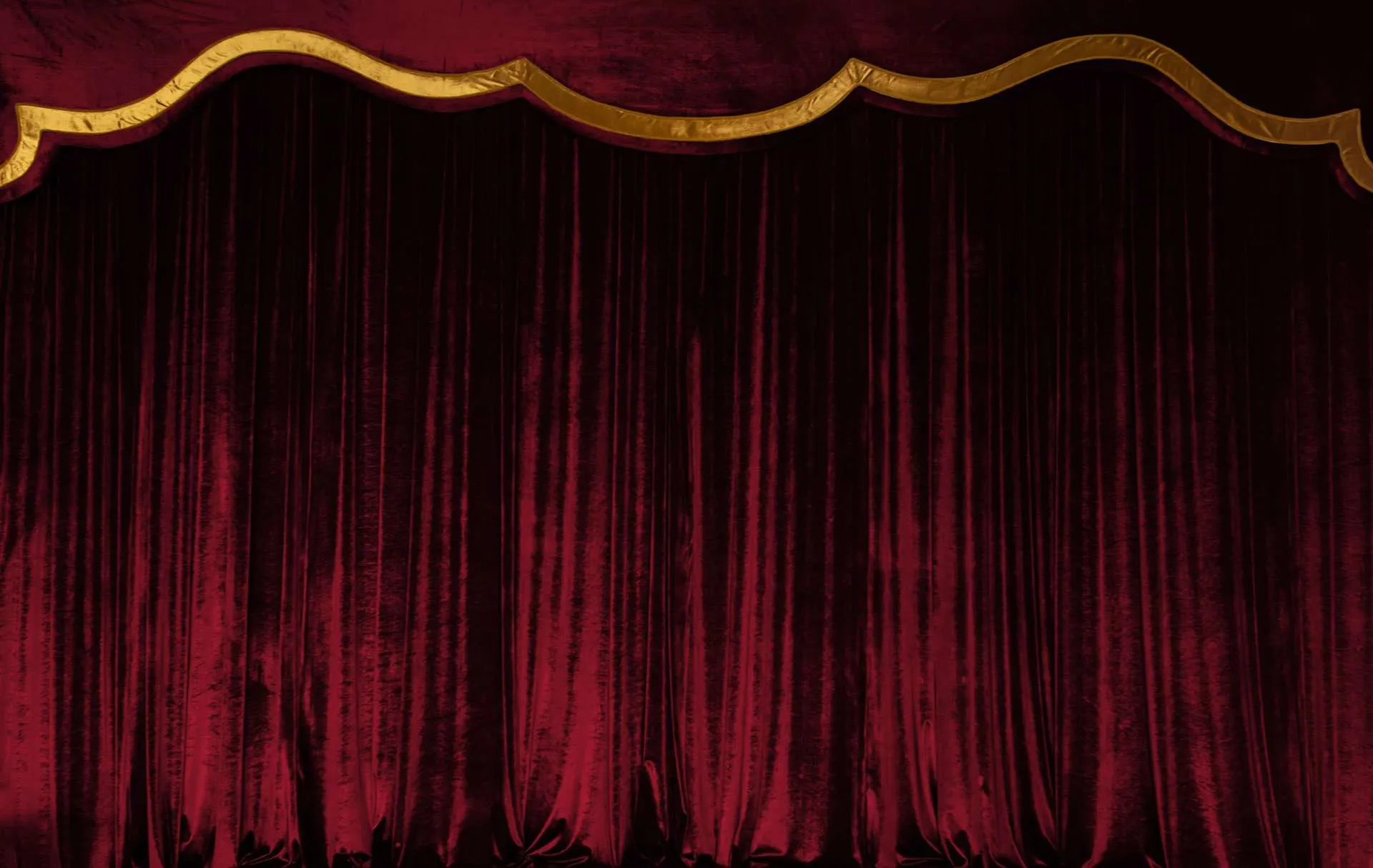 Red Curtain Background0000